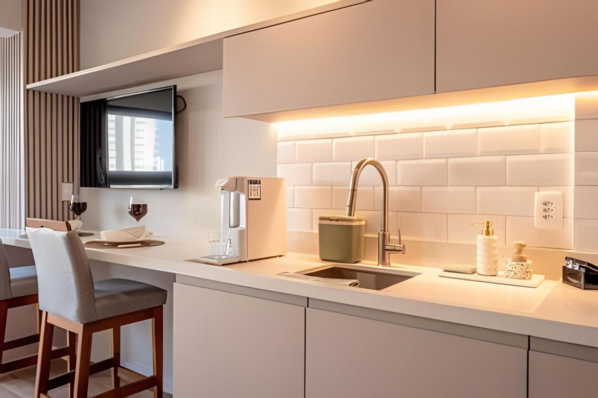 Novo/studio Luxuoso A 500m Allianz Parque Apartment Sao Paulo